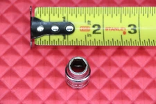 S-K SK 3/8'' SAE 3/8'' Drive 6 Point Shallow Socket 45112 Made In USA 