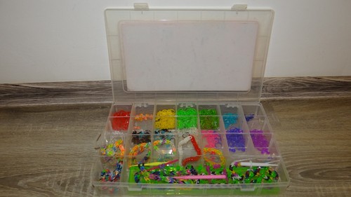 Kit de bandas de telar, bandas de telar para hacer pulseras hágalo usted mismo kits artesanales de recarga, coloridas - Imagen 15 de 19