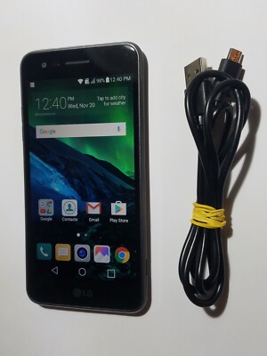 LG Fortune 2 LG-M153 Basic Small Pocket Android Cell Phone For Cricket Wireless
