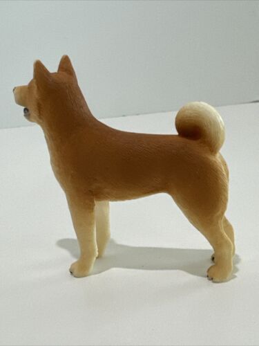 Mojo Realistic Animal Model Figures Shiba Inu Dog And Puppy Set Of 2 - Picture 4 of 14