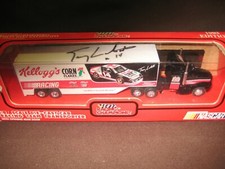 1993 RACING CHAMPIONS 14 TERRY LEBONTE AUTOGRAPHED KELLOGG'S TRUCK COA