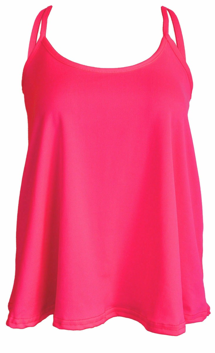 Janisramone - Canotta Da Donna A Tinta Unita, Senza Maniche, Con - Foto 6
