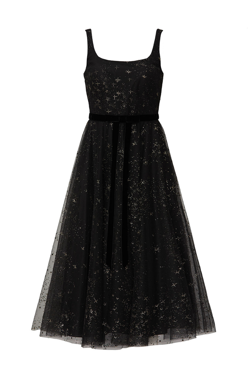 midi astr the label dress ASTR the Label Caitlin Dress in Lemon