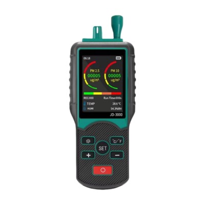 Handheld Air Particle Tester Counter for PM2.5 & PM10 with Two Measurement Modes