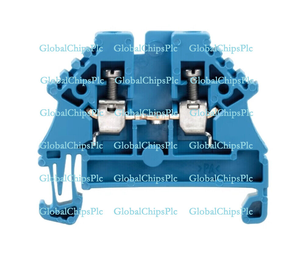 10pcs Weidmuller Wiring Terminals WDU 2.5N BL 1023780000