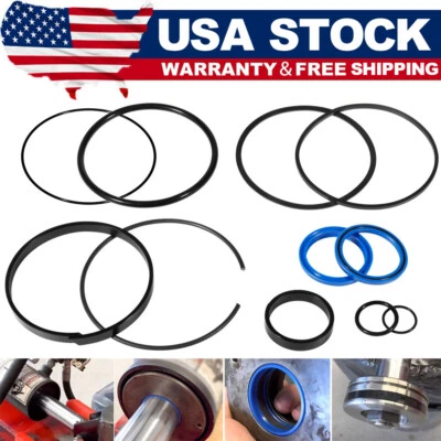 JF-AUTO 4.5" Bore x 1.75" Rod Cylinder Hydraulic Log Splitter Cylinder Rebuild Seal Kit