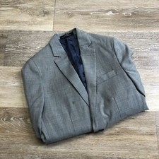 CALVIN KLEIN Button Front Long Sleeve Blue Suit Blazer Jacket Boys Size 10 R