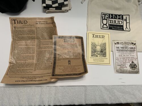 Thud Die Scheibenwelt Reise Brettspiel Terry Pratchett Zwerge Trolle komplett selten - Bild 5 von 8
