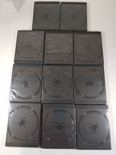 11 Empty Standard Size Black CD/DVD/Video Game Replacement Case