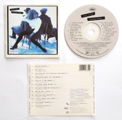 CD Tina Turner Foreign Affair USA 1989 Rock Pop Musik Vintage Compact Disc (Z23)