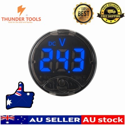 Thunder Tools 7-120VDC 0-120VDC Touching Control Voltage Meter with Low
