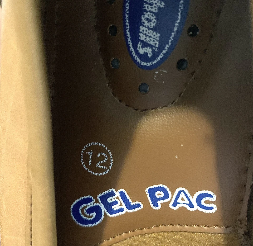 Mocasines Dr. Scholl’s Gel Pac Hombre Talla 12 Cuero Estrecho Cómodos Puntera Cuadrada Foto 4 de 4