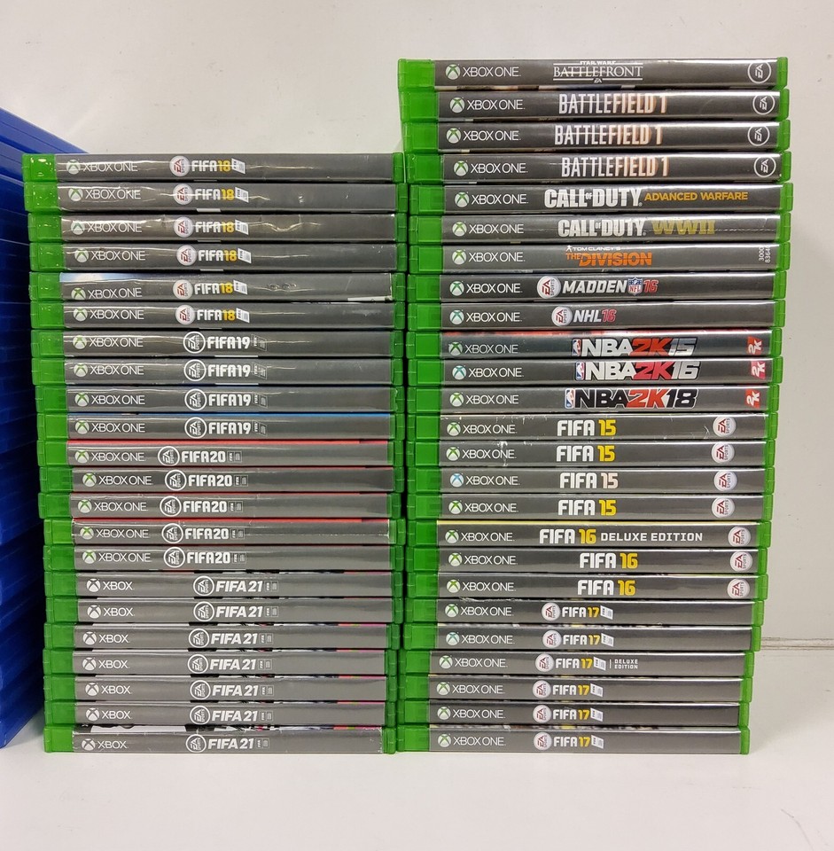 114 x PS4/Xbox One Games Joblot Gta Fifa Battlefront Nba Mlb Pes