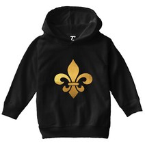 Gold Fleur De Lis - New Orleans NOLA Mardi Gras Parade Toddler/Youth Hoodie
