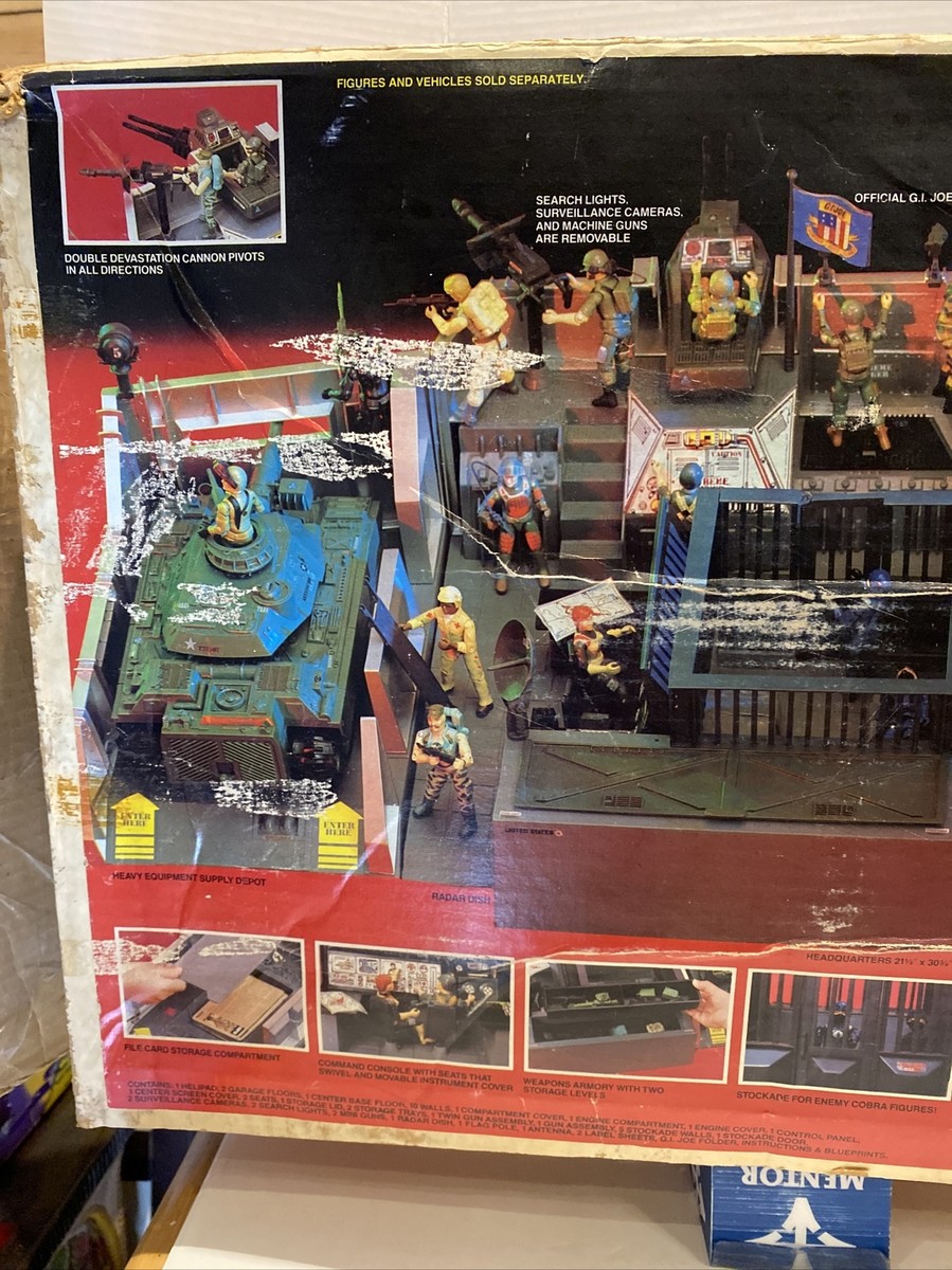 c*e様 G.I. Joe Headquarters コマンドステーション 1992 G.I.Joe Headquarters Command Station Review - YouTube
