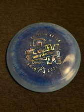 DISC GOLF PRODIGY CATRINA ALLEN 2X WORLD CHAMP 400G F7 FAIRWAY 173g BLUE SWIRL