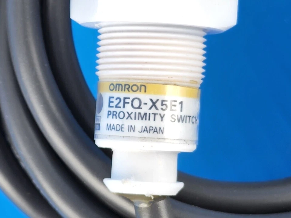 NEW Omron E2FQ-X5E1 Teflon Proximity Switch, M18, 5mm NPN-NO, 12-24VDC E2FQX5E1 - Image 2 of 4