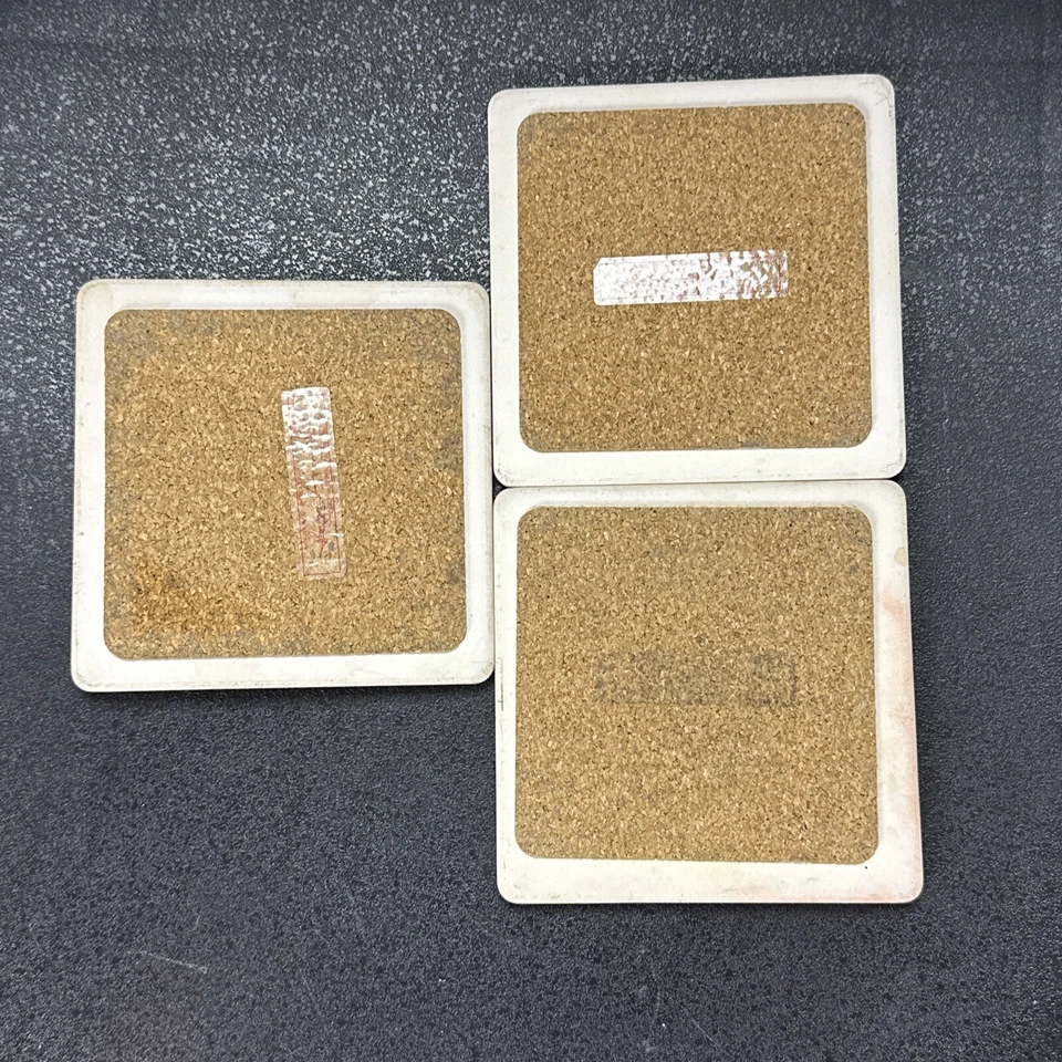 Posavasos de piedra absorbente CoasterStone, Frank Lloyd Wright, diseños de vidrio artístico Foto 2 de 3