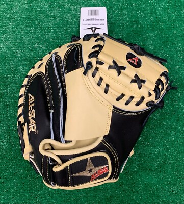 #ad All Star Pro Series 32quot; Baseball Catchers Mitt CM3000XSBT Cream Black $449.95
