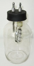 Glass 1200 ML Suction Vacuum Pump Bottle W/ Cap & Float Shut-Off - Free Shipping