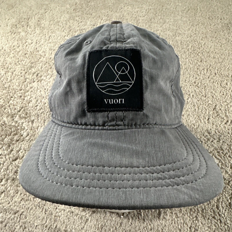 vuori hat cap adjustable strap performance athleisure 