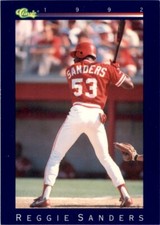1992 Classic #141 Reggie Sanders