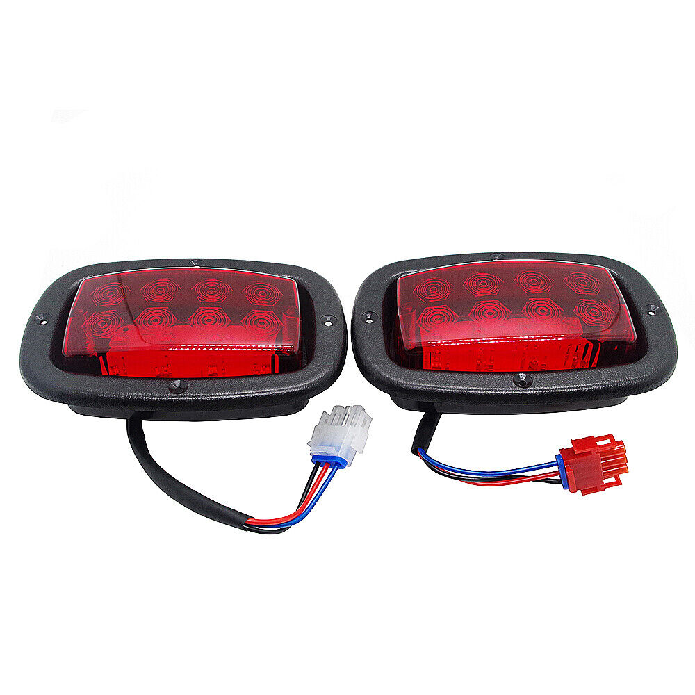 Club Car DS Light Kit for 1993-UP Golf Cart Factory style I OEM Basic  Headlight & Taillight Kit with wires