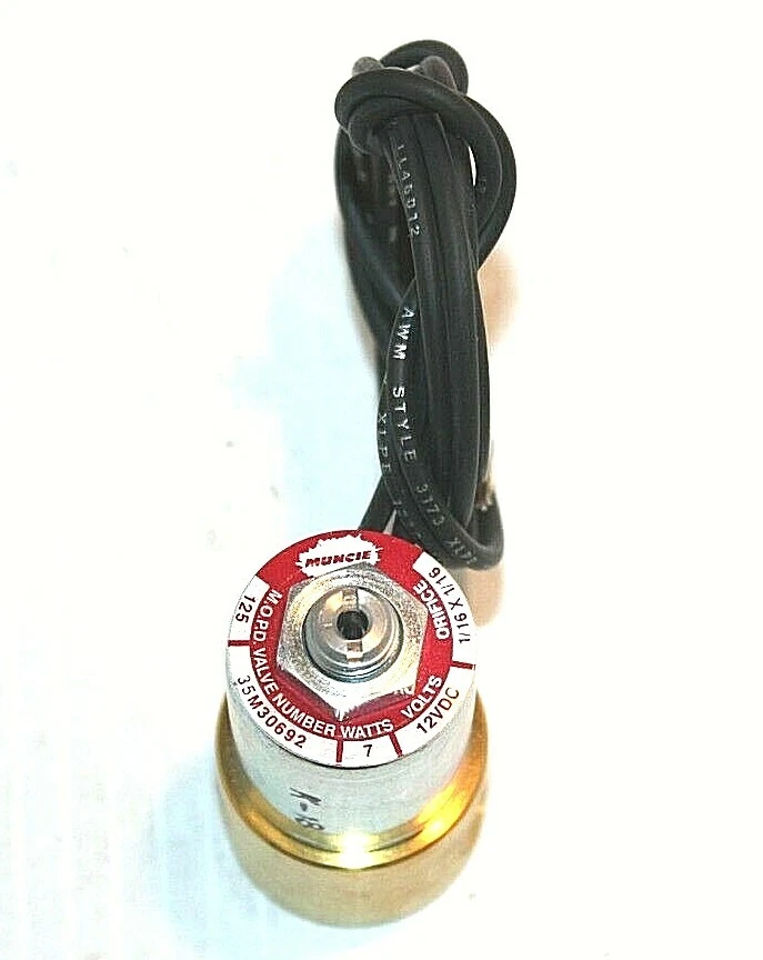 Muncie Solenoid Valve, PTO Electric/Air ,12V, Part # 35M30692 OEM 