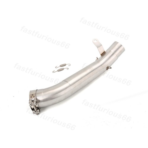 Slip For Aprilia RSV4 RF RR 2017-2020 Exhaust System Mid Link Pipe 61mm Muffler - Picture 12 of 14