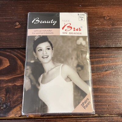 Beauty Bar Sin Bracier 3Pairs Self Adhesive Disposable Size D