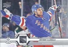 #341 Anthony DeAngelo - New York Rangers - 2019-20 Upper Deck Hockey
