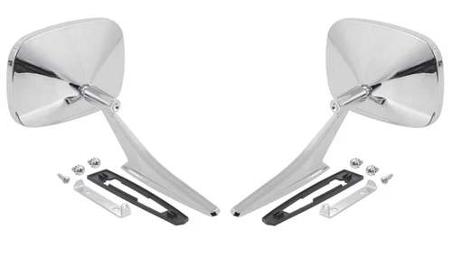 OER Outside Door Mirror Set For 1968 Firebird and 1968-1969 Camaro Models