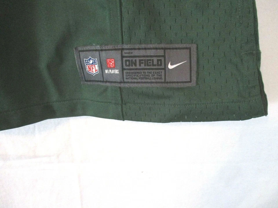 Camiseta de los New York Jets NFL Brandon Marshall #15 mediana verde gráfica para mujer YU15 Foto 3 de 4