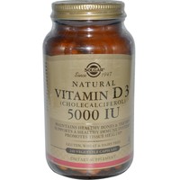 Natural Vitamin D3 (cholecalciferol), 5000 Iu, 240 Veggie Caps - Solgar Natural Vitamin D3 (cholecalciferol), 5000 Iu, 240 Veggie Caps - Solgar