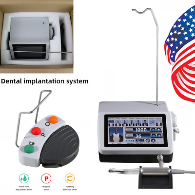 Dental Implant System Surgical Brushless Motor / 20:1 Handpiece Fiber Optic
