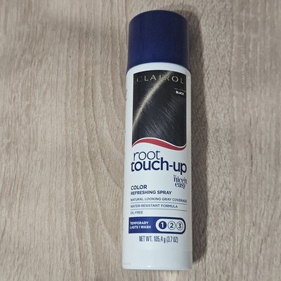 CLAIROL Root Touch Up Color Refreshing Spray  BLACK 3.7 Oz Nice n Easy Hair New