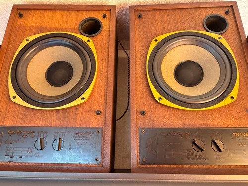 Rare TANNOY SRM10B Speaker Pair Used Working From Japan Free Shipping