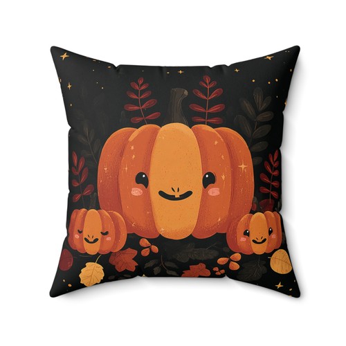 Halloween Pumpkin Throw Pillow and Cover Spooky Home Decor Accent Cushion - Picture 2 of 13