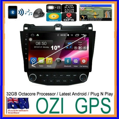 HONDA ACCORD EURO 2003-2007 PROFESSIONAL SERIES GPS CARPLAY ANDROID AUTO 360 CAM