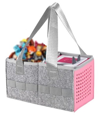 WINZEDGE Carrying Case for Toniebox Audio Player Starter Medium, Pink 