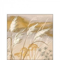 20 Papierservietten, Cocktail - Servietten Waving Grass By Ambiente