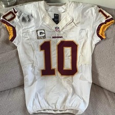 Washington Redskins Robert Griffin 3 Game Worn 2nd Year HAMMERED Rivalry Jersey