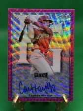 2020 LEAF METAL PERFECT GAME AUTO PINK WAVE #BACH1 CAMDEN HAYSLIP AUTO #4/6 SP !
