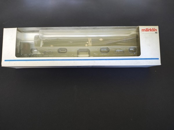 Märklín 48840 Vagón Mercancías Troncos MODELISMO FERROVIARIO H0 MARKLIN LEER DES