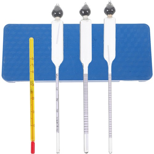 Home Use Reusable Glass Hydrometer Alcohol Meter for Wine Testing and Brewing