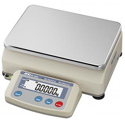 A&D, EK-15KL, Precision Bench Scale with External Calibration, 15 kg x 0.1 g