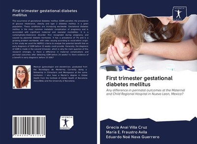 First trimester gestational diabetes mellitus | 2020 | englisch