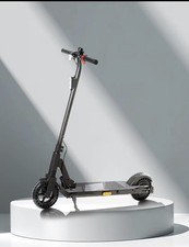 Electric Scooter 500W Peak Motor, 12 Miles Range  15 MPH, 8" Flat-Free Tires, U