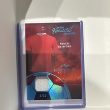 2024Leaf In The Game Used Sports Marcus Rashford Soccer Memorabilia#GUSM-18 5/15