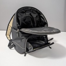 Medela Pump In Style Black Fabric Backpack, 4 Pockets, Adjustable Straps, Women